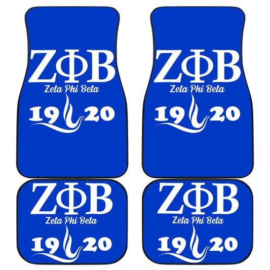 Zeta Phi Beta Custom Car Accessories Car Floor Mats