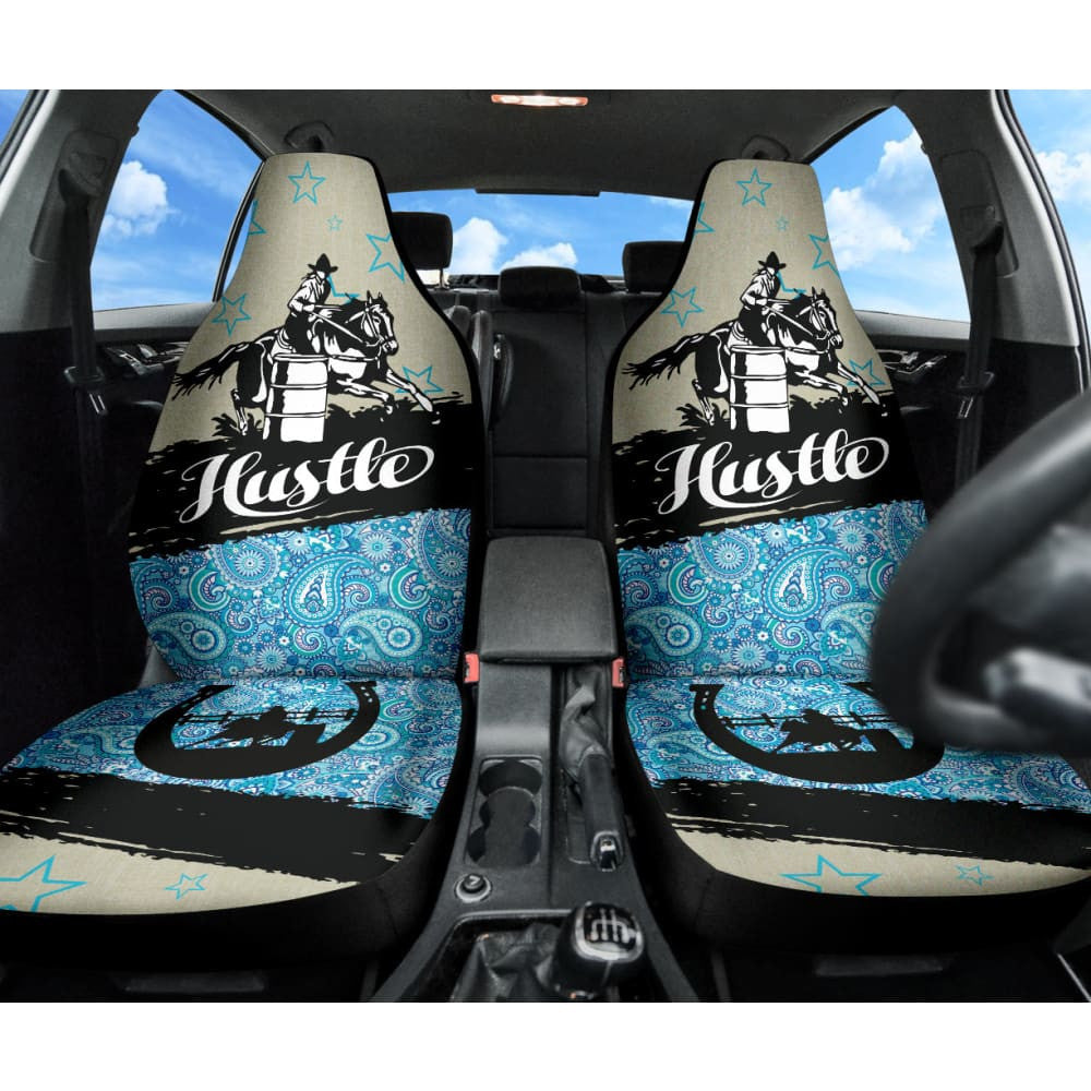 Amazing Barrel Racer Horse Lovers Car Seat Covers Custom