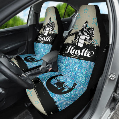 Amazing Barrel Racer Horse Lovers Car Seat Covers Custom
