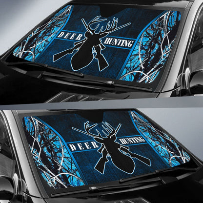 Deer Hunting Muddy Girl Undertow Car Auto Sun Shades Custom