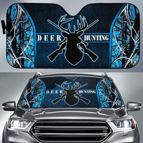 Deer Hunting Muddy Girl Undertow Car Auto Sun Shades Custom