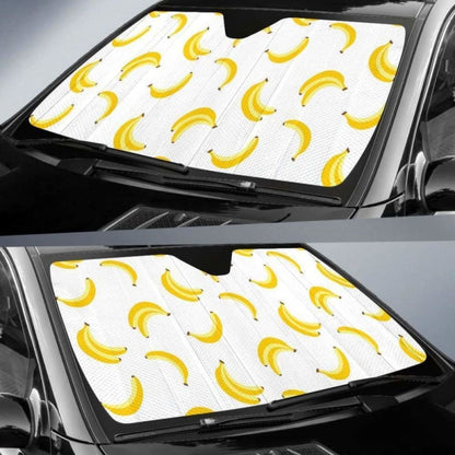 Banana Pattern Car Auto Sun Shades