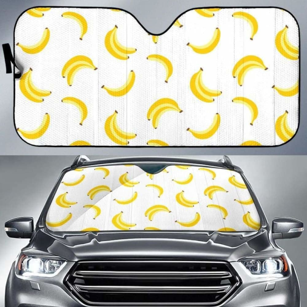 Banana Pattern Car Auto Sun Shades