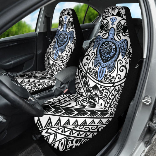 Gift Ideas Kanaka Maoli Hawaiian Polynesian Tattoo Turtle Car Seat Covers