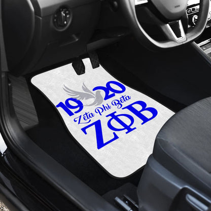 Zeta Phi Beta Custom Car Decoration Car Floor Mats