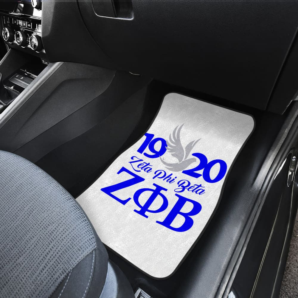 Zeta Phi Beta Custom Car Decoration Car Floor Mats