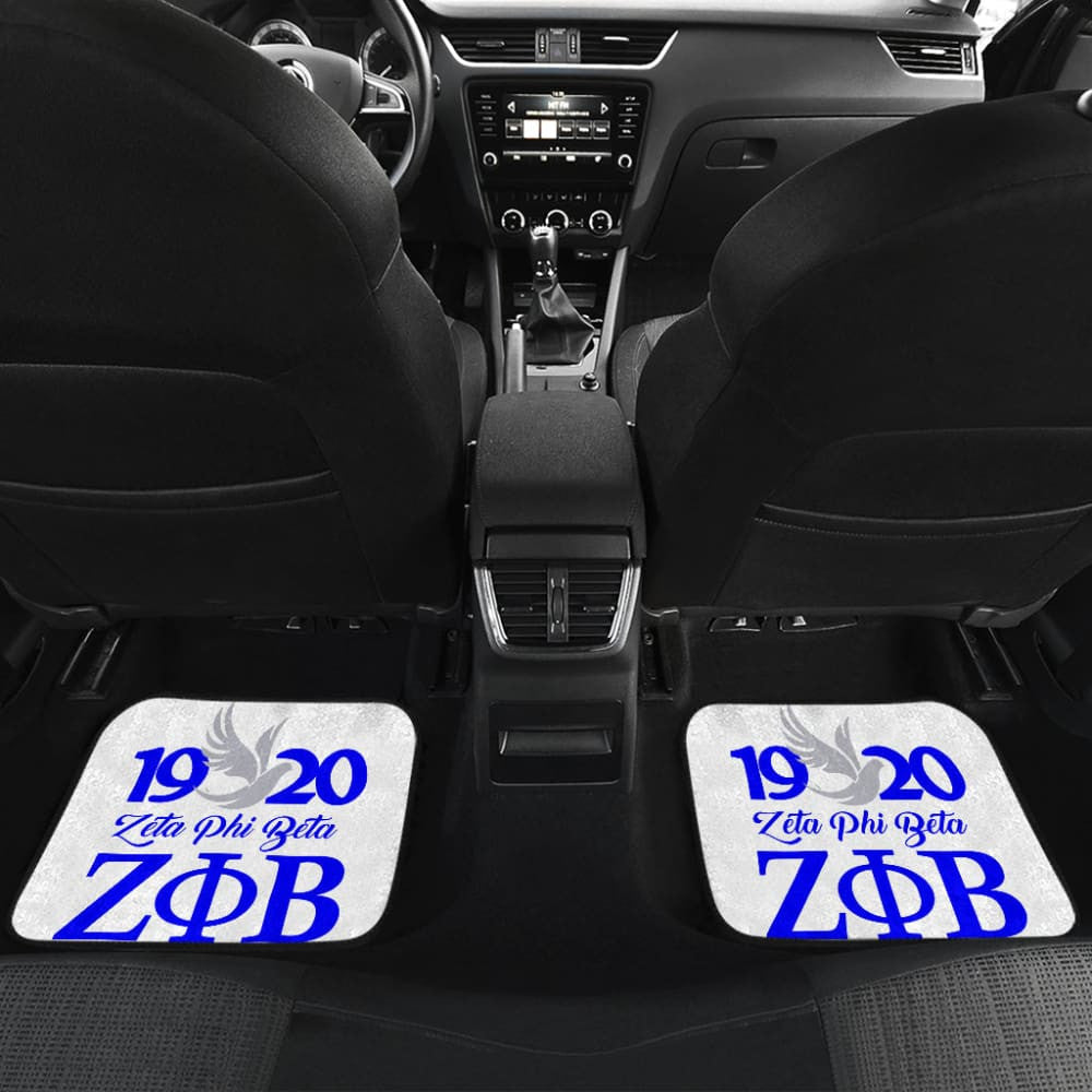 Zeta Phi Beta Custom Car Decoration Car Floor Mats