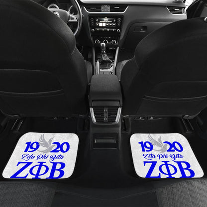 Zeta Phi Beta Custom Car Decoration Car Floor Mats