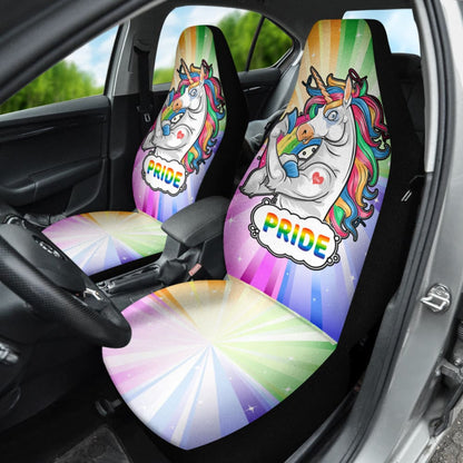 Amazing Unicorn LGBT Pride Car Seat Covers