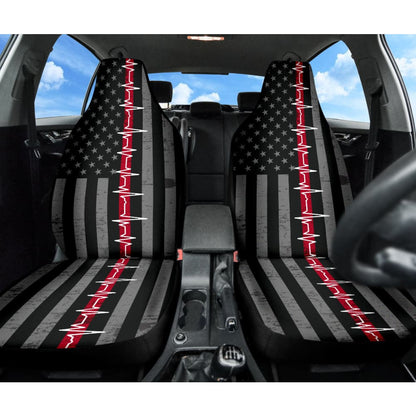 Nurse Car Seat Covers Custom American Flag