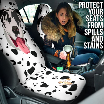 Amazing Great Dane Print Car Seat Covers