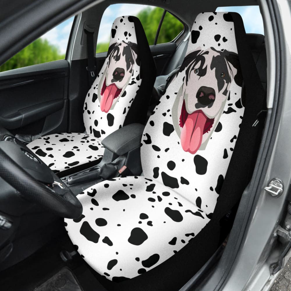 Amazing Great Dane Print Car Seat Covers