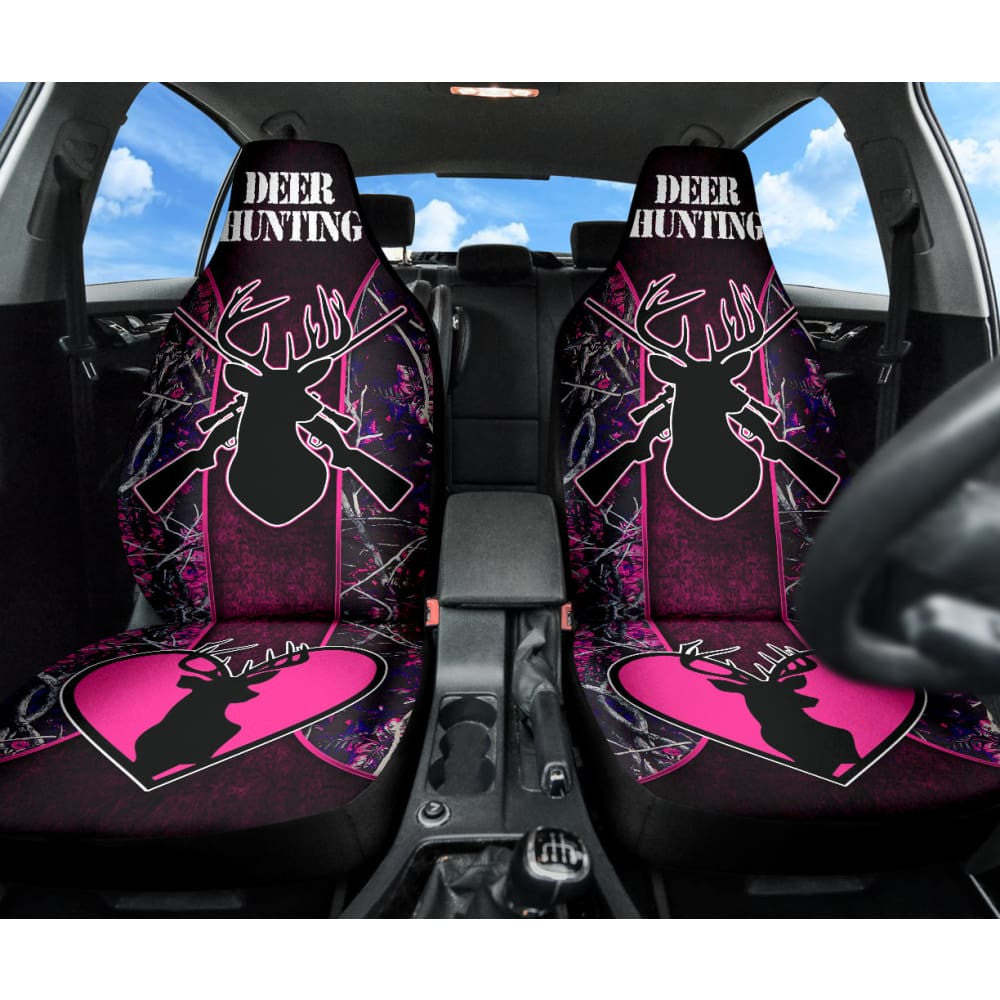 Deer Hunting Muddy Girl Car Seat Covers Custom
