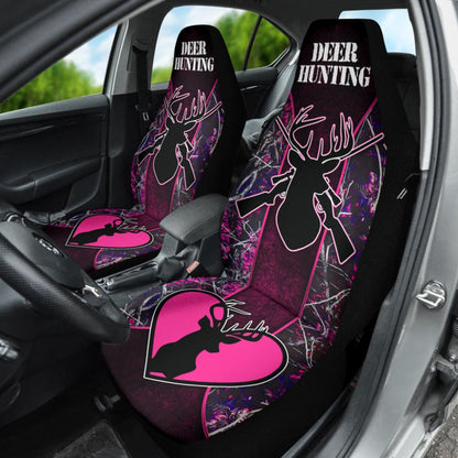 Deer Hunting Muddy Girl Car Seat Covers Custom