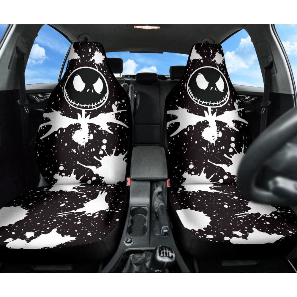 Watercolor Style Jack Skellington Car Seat Covers
