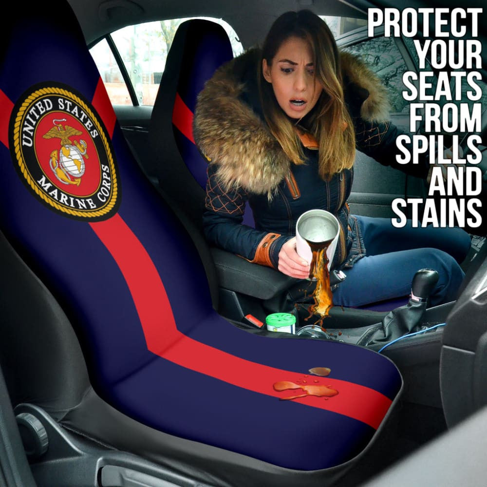 United States Marine Corps Car Seat Covers