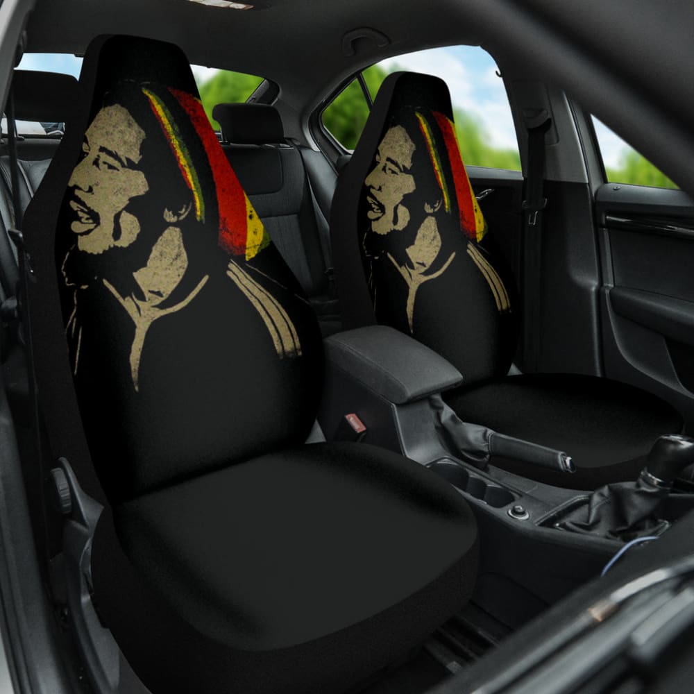 Bob Marley One Love Jamaica Reggae Car Seat Covers Custom