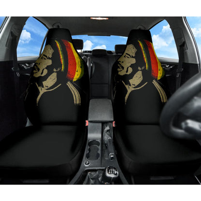 Bob Marley One Love Jamaica Reggae Car Seat Covers Custom