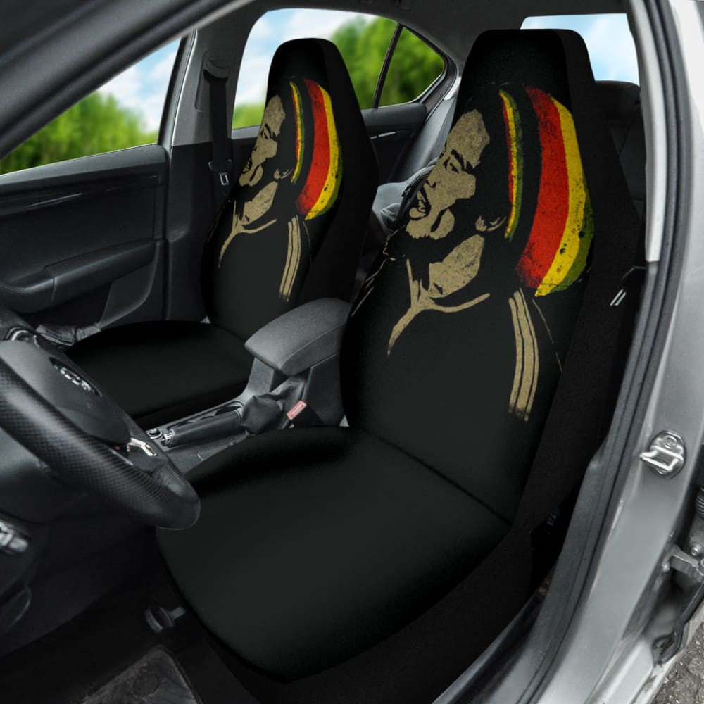 Bob Marley One Love Jamaica Reggae Car Seat Covers Custom