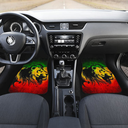 Amazing Gift Ideas Reggae Rasta Lion Car Floor Mats Custom