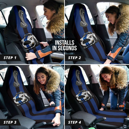 Ford Mustang Cobra Muscle Car Seat Covers