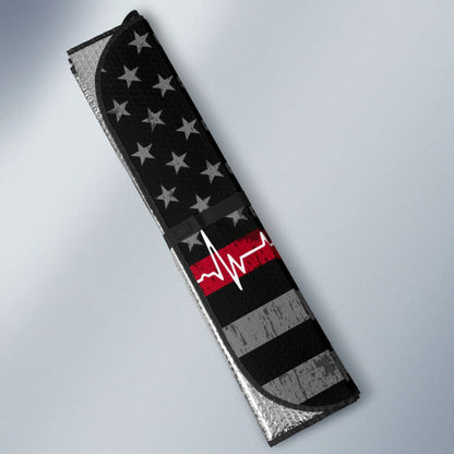 Nurse Car Auto Sun Shades Custom American Flag