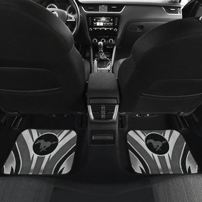 Grey Mustang Car Floor Mats