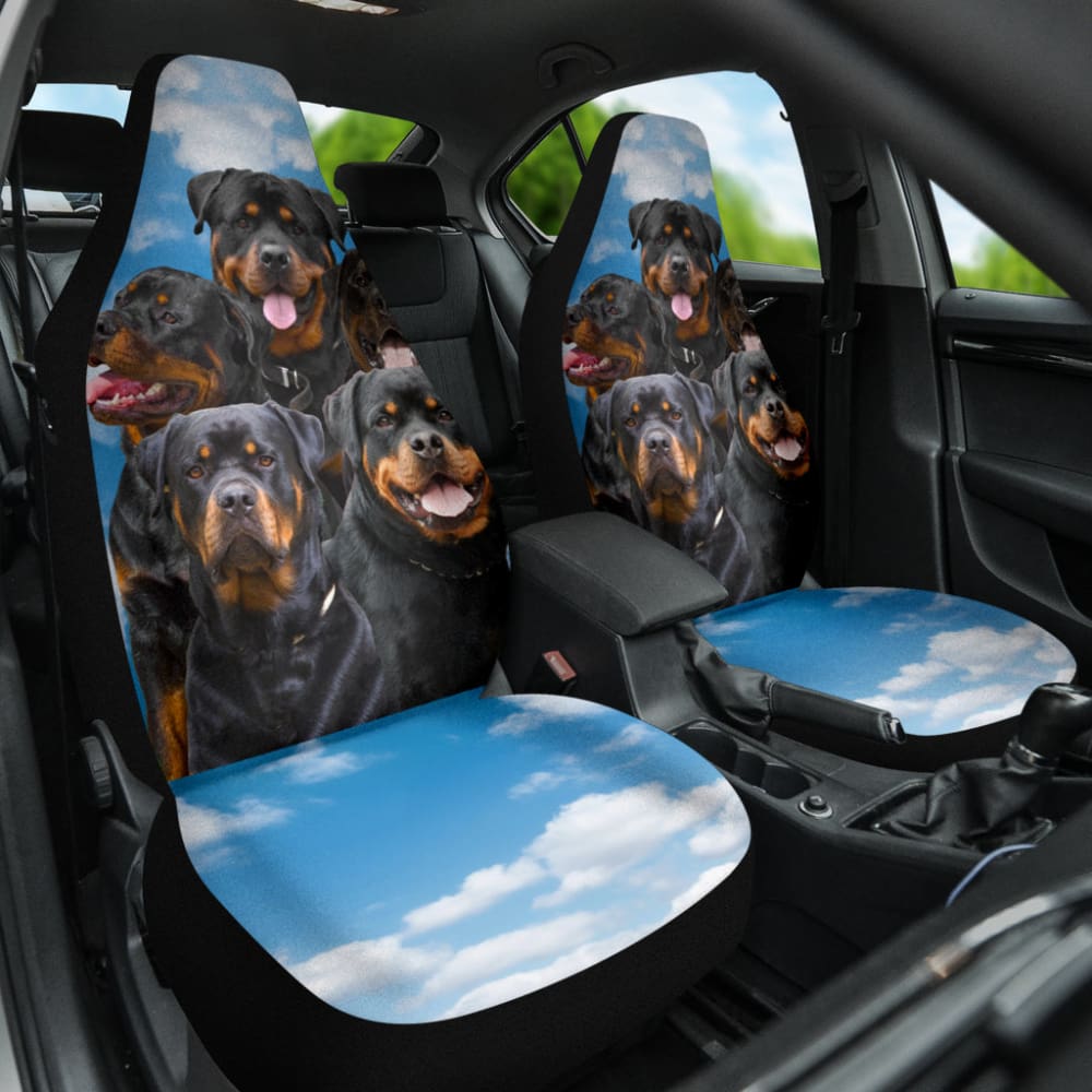 Rottweiler Funny Team Best Gift Idea Car Seat Covers