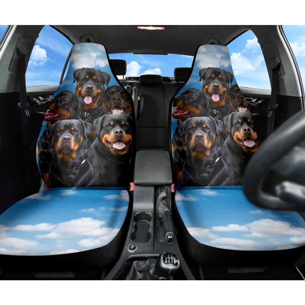 Rottweiler Funny Team Best Gift Idea Car Seat Covers