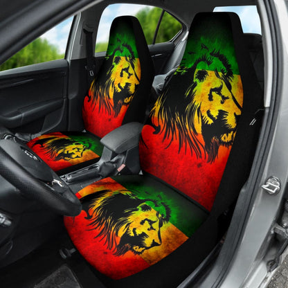 Amazing Gift Ideas Reggae Rasta Lion Car Seat Covers Custom