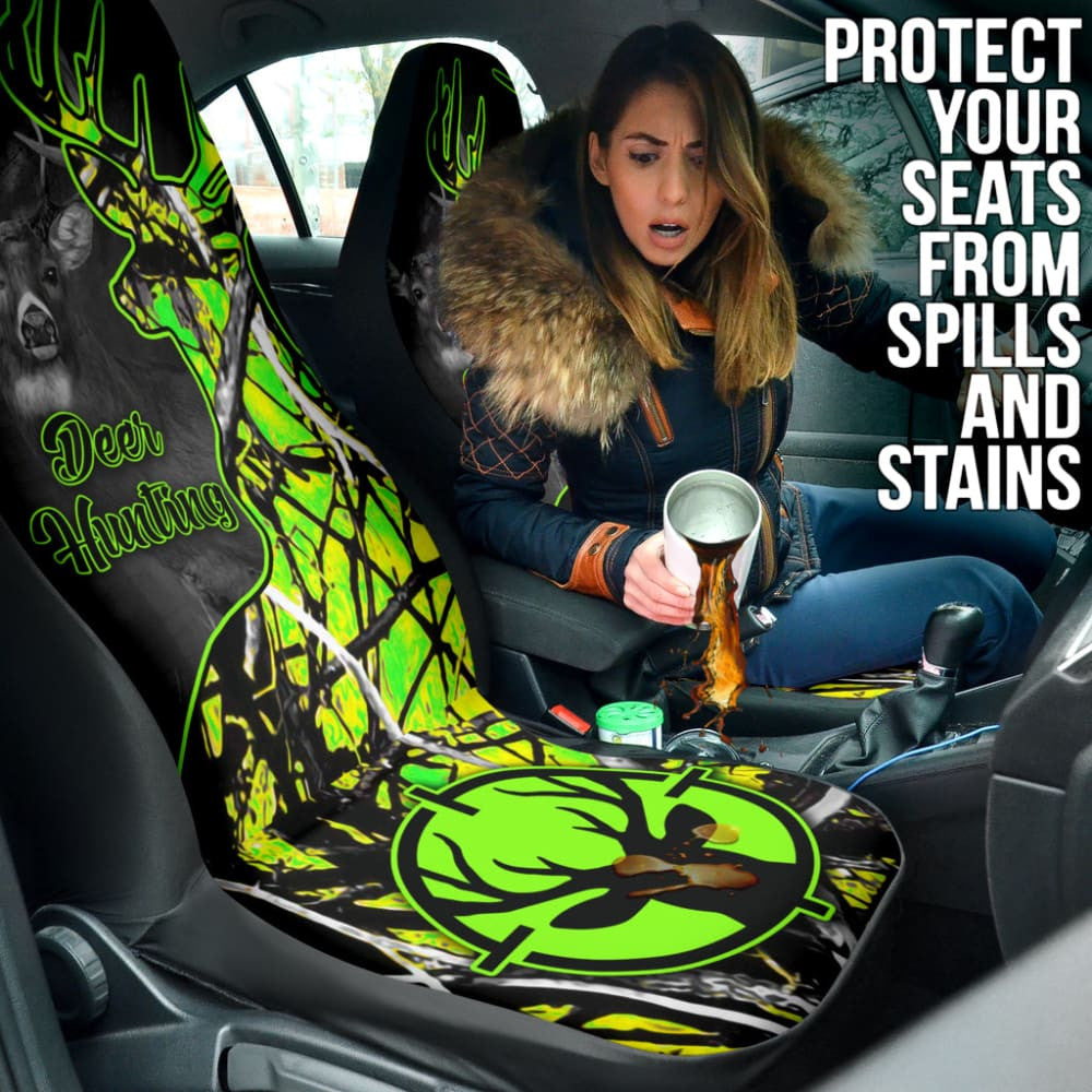 Deer Hunting Muddy Girl Toxic Car Seat Covers Custom