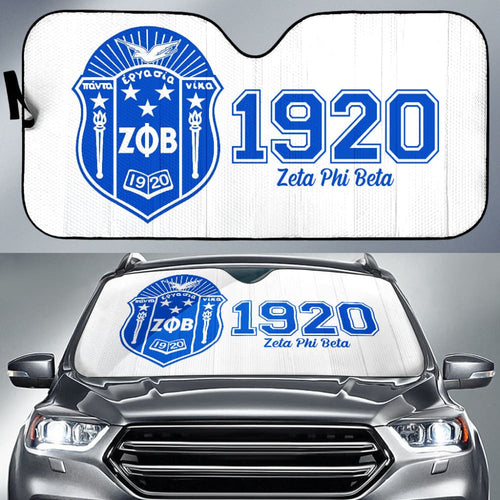 Zeta Phi Beta Custom Car Interior Decor Car Auto Sun Shades