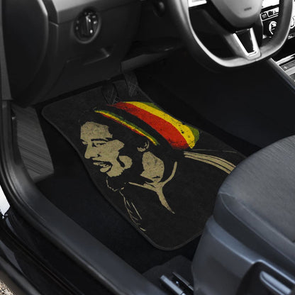 Bob Marley One Love Jamaica Reggae Car Floor Mats Custom