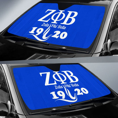 Zeta Phi Beta Custom Car Accessories Car Auto Sun Shades