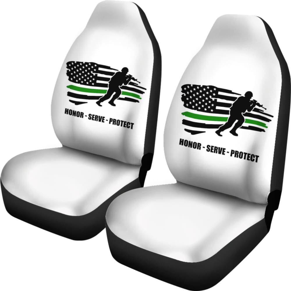 American Flag Military Patriotic Car Seats Covers