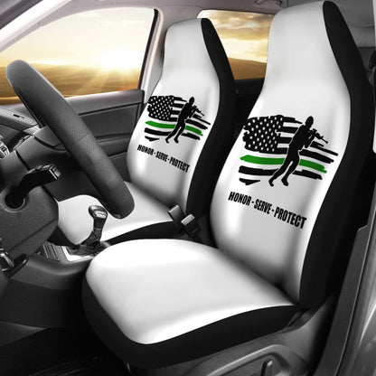 American Flag Military Patriotic Car Seats Covers
