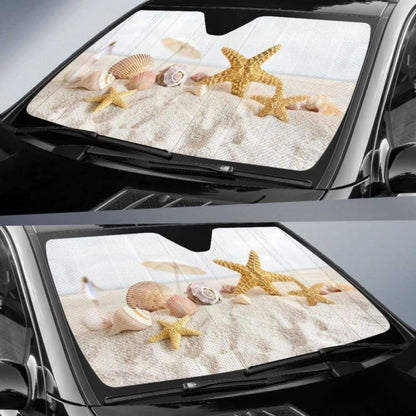Sea Shells Car Sun Shades