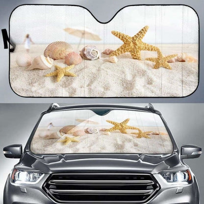 Sea Shells Car Sun Shades