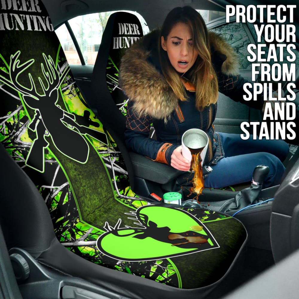 Deer Hunting Muddy Girl Toxic Car Seat Covers Custom