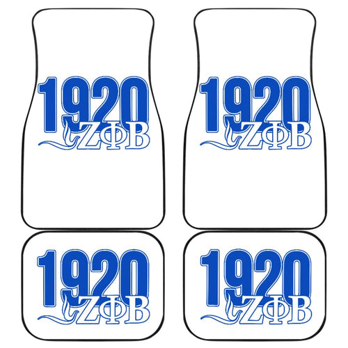 Zeta Phi Beta Dove Car Floor Mats