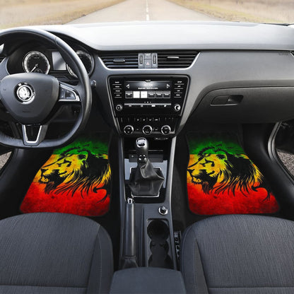 Amazing Gift Ideas Reggae Rasta Lion Car Floor Mats Custom
