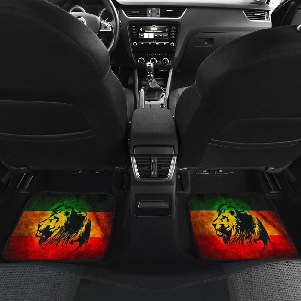 Amazing Gift Ideas Reggae Rasta Lion Car Floor Mats Custom