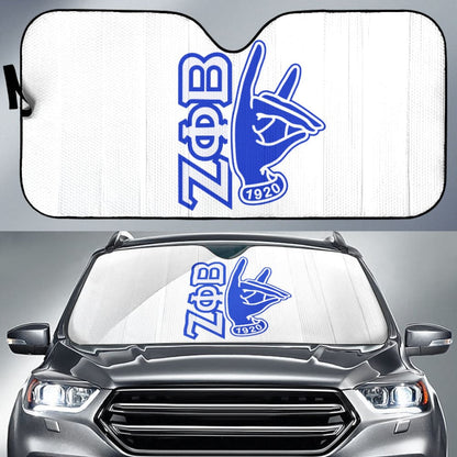 Custom Print Automobiles Car Auto Sun Shades Zeta Phi Beta