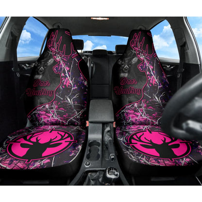 Deer Hunting Muddy Girl Car Seat Covers Custom