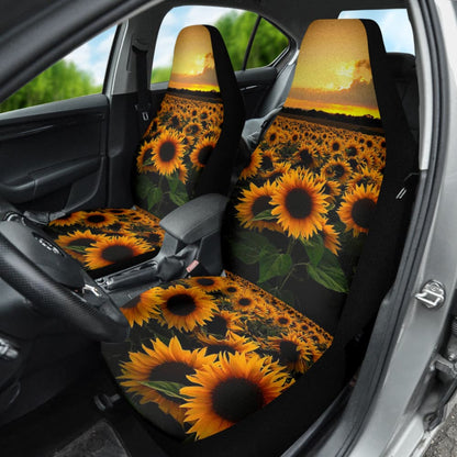 Amazing Sunflower Car Seat Covers