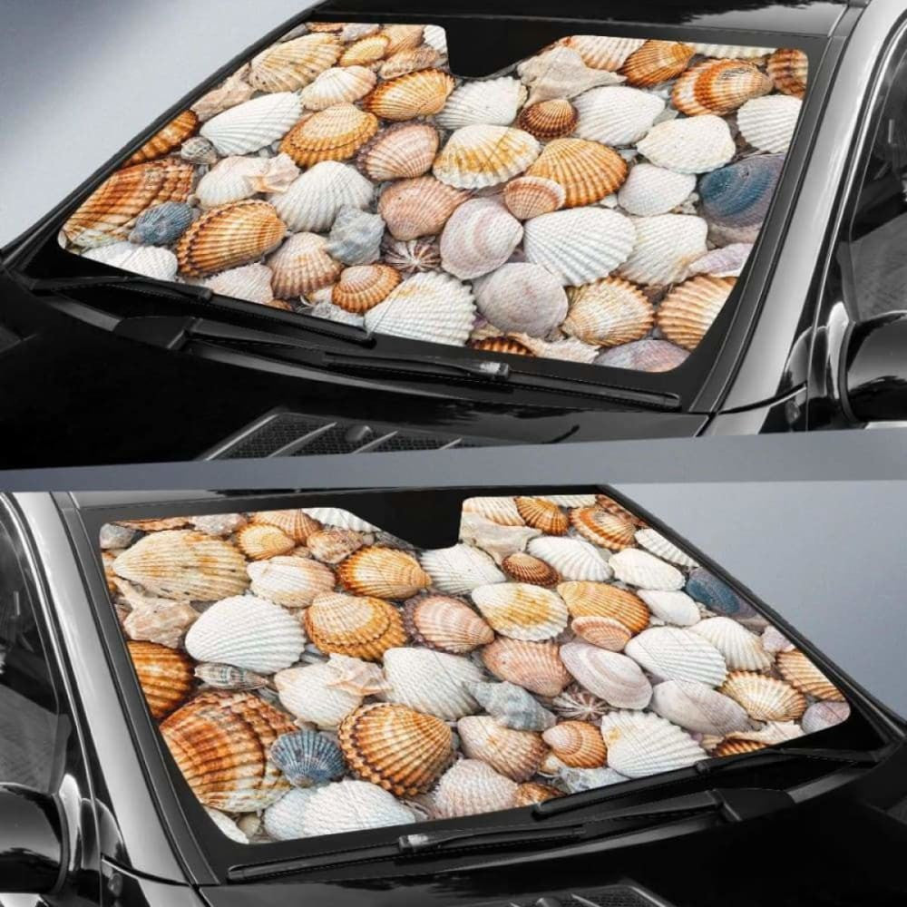 Sea Shells Car Auto Sun Shades