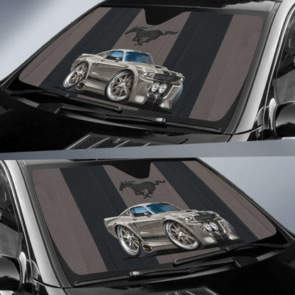 Ford Mustang Fastback Muscle Car Auto Sun Shades