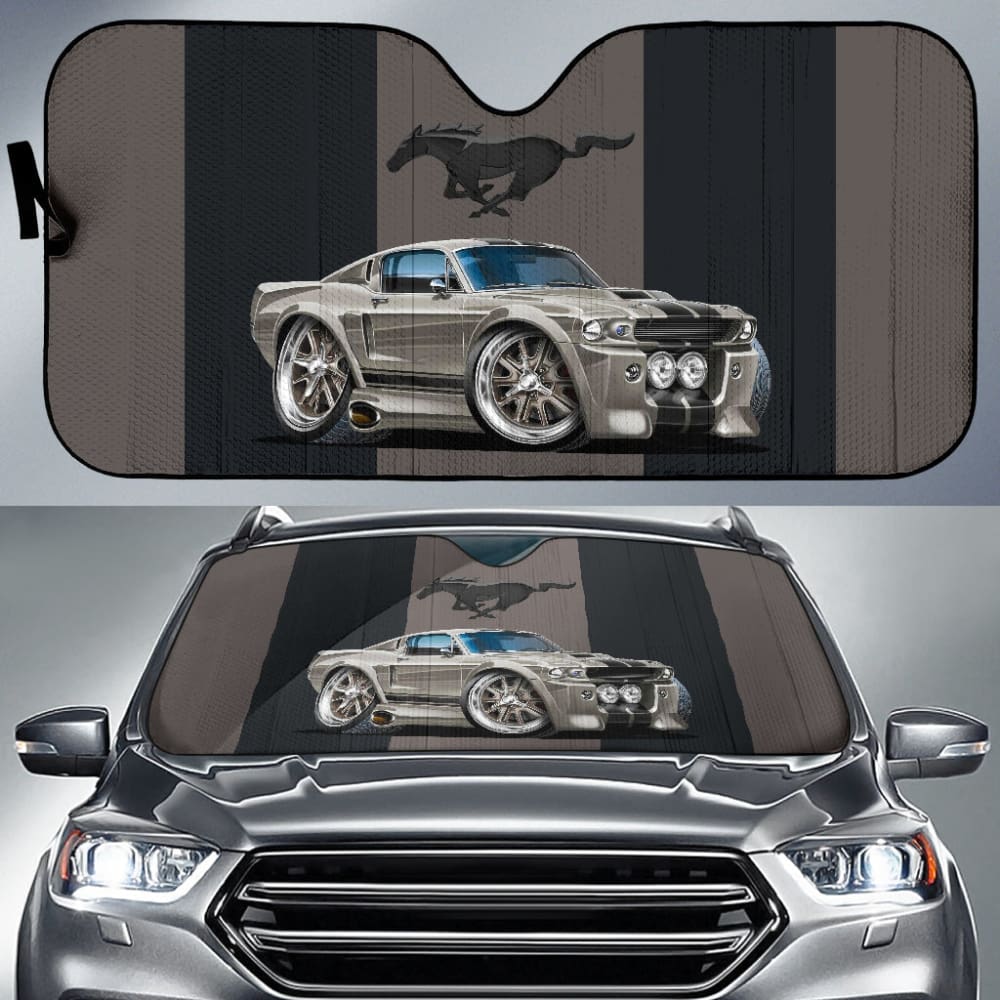 Ford Mustang Fastback Muscle Car Auto Sun Shades