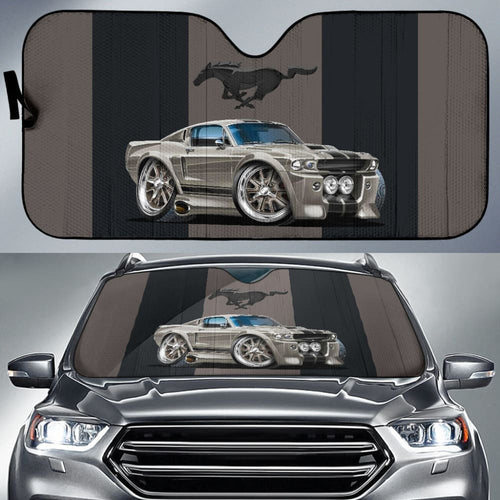 Ford Mustang Fastback Muscle Car Auto Sun Shades