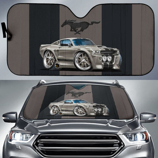 Ford Mustang Fastback Muscle Car Auto Sun Shades
